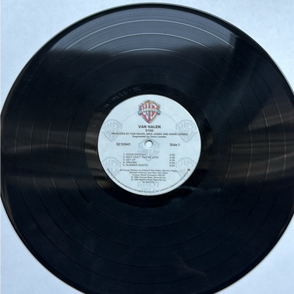 Van Halen - 5150  - vintage vinyl record. Condition is G - Picture 4 of 4